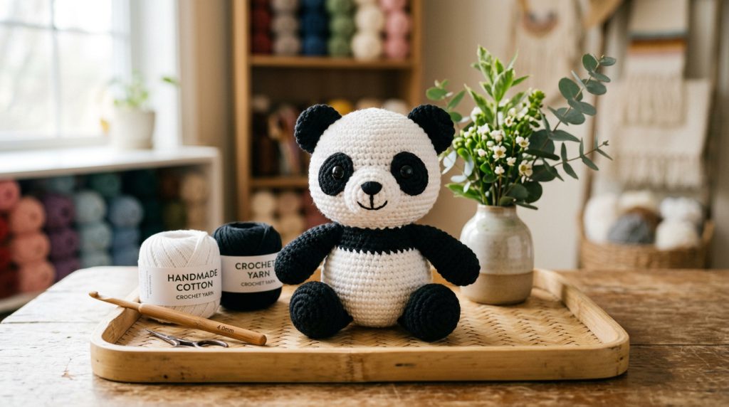Free No-Sew Crochet Panda Pattern: Cute Mini Amigurumi Tutorial